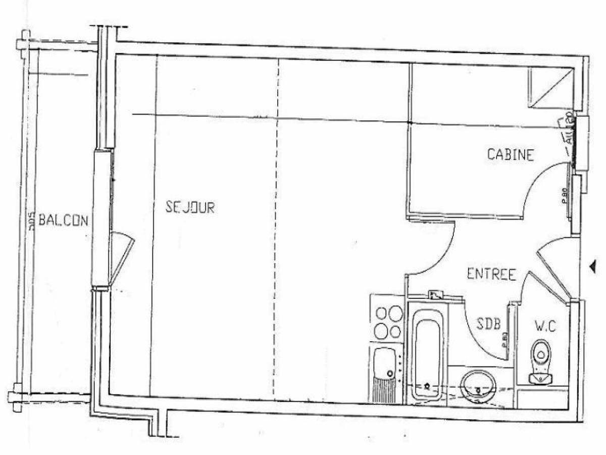 Duplex Renove Ski Aux Pieds, Balcon, 10 Pers, 3 Chambres - Fr-1-344-366 Saint-Martin-de-Belleville Eksteriør billede